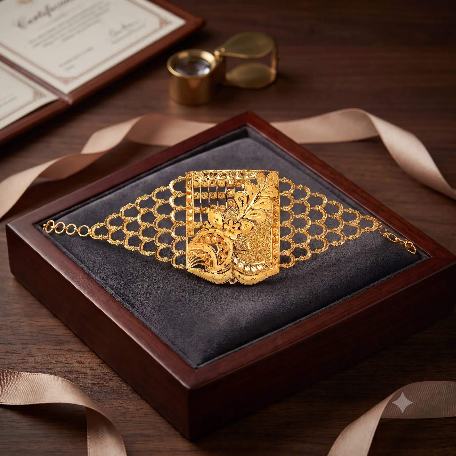 Royal Heritage Gold Bracelet